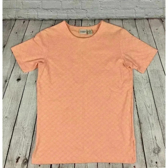 Classic Elements Women's Soft Orange Top Shirt Size Small Short Sleeve - Picture 11 of 11